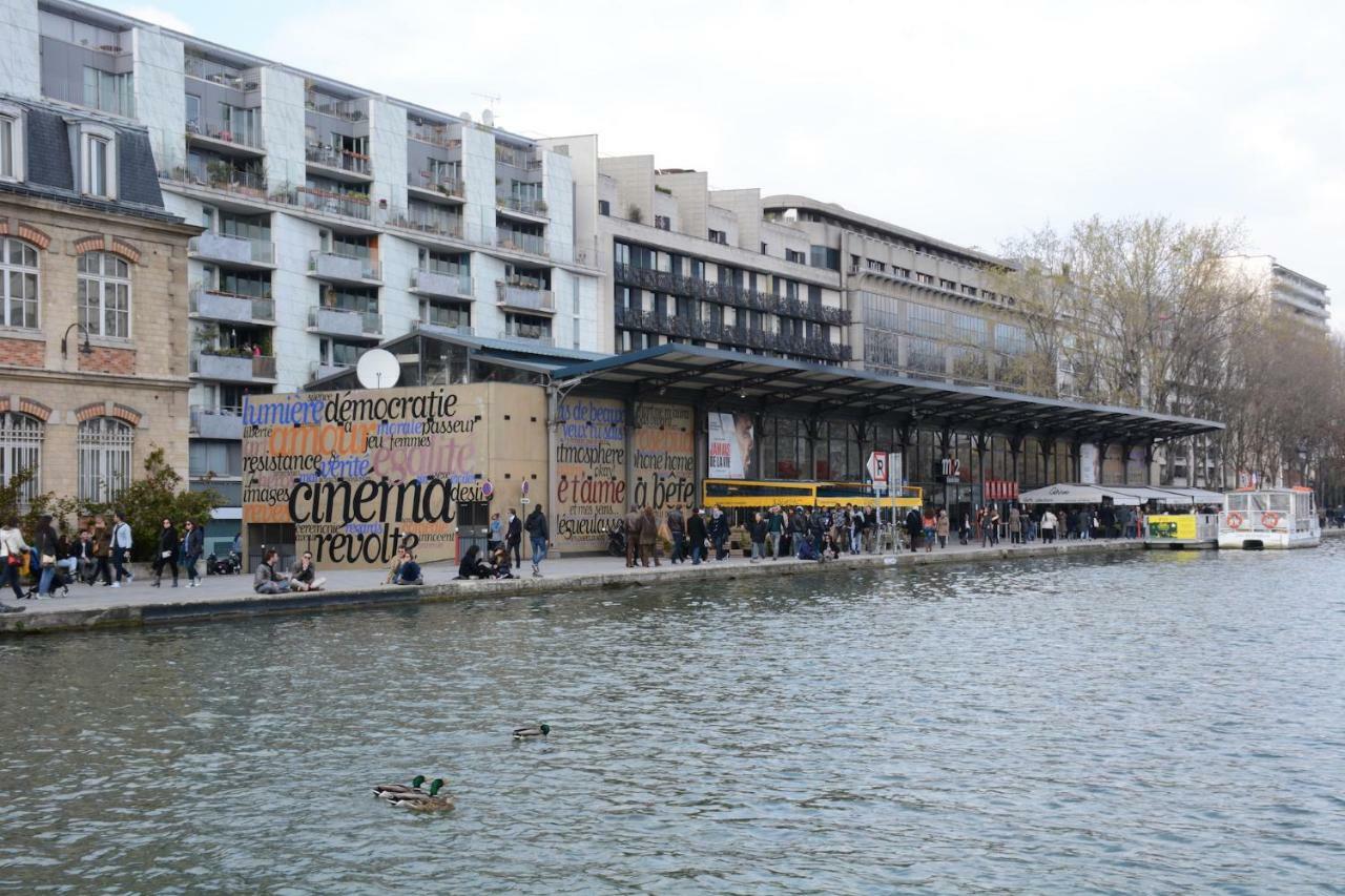 Quai De La Seine Apartamento París Exterior foto